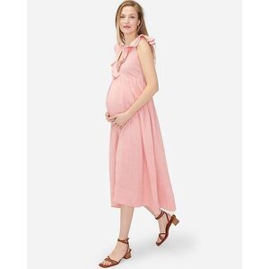 HATCH The Sarah Dress in Pink, Size 2